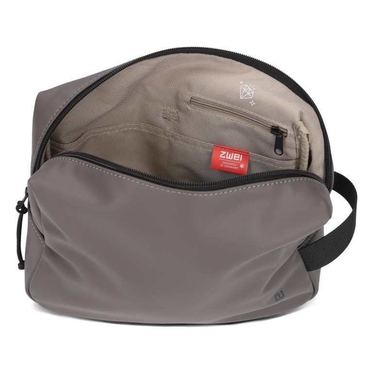 Kulturbeutel Cargo CAN50 Stone, Farbe: grau, Marke: Zwei, EAN: 4250257934849, Abmessungen in cm: 25x16x11, Bild 7 von 9