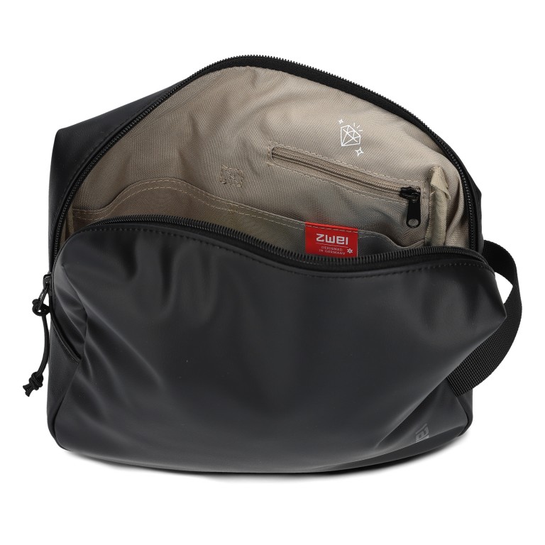 Kulturbeutel Cargo CAN50 Black, Farbe: schwarz, Marke: Zwei, EAN: 4250257937949, Abmessungen in cm: 25x16x11, Bild 7 von 9