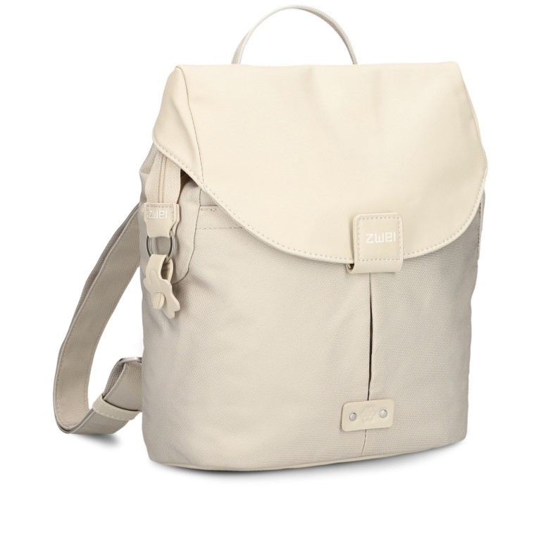 Rucksack Olli OR8 Linen, Farbe: beige, Marke: Zwei, EAN: 4250257938069, Abmessungen in cm: 28x31x12, Bild 2 von 7