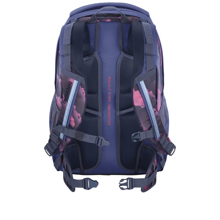 Rucksack Every 30 Liter Berry Marble, Farbe: rosa/pink, Marke: Coocazoo, EAN: 4047443533876, Abmessungen in cm: 33x44x22, Bild 3 von 8