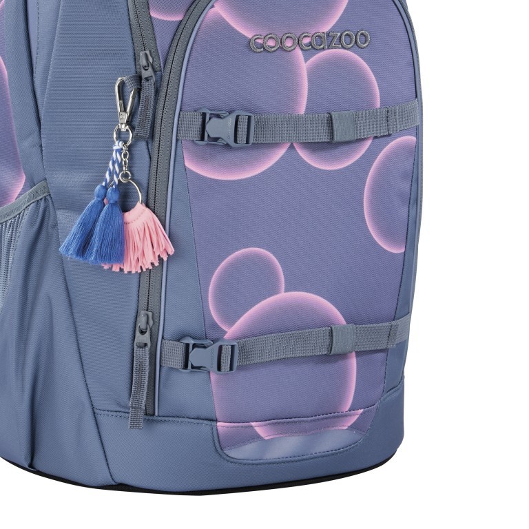 Rucksack Every 30 Liter Swirl Whirl, Farbe: blau/petrol, Marke: Coocazoo, EAN: 4047443533869, Abmessungen in cm: 33x44x22, Bild 7 von 8