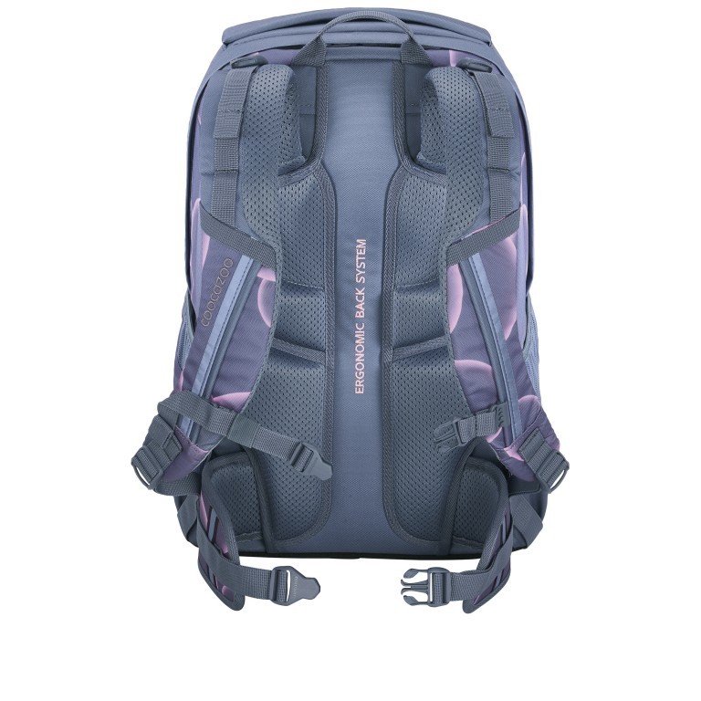 Rucksack Every 30 Liter Swirl Whirl, Farbe: blau/petrol, Marke: Coocazoo, EAN: 4047443533869, Abmessungen in cm: 33x44x22, Bild 3 von 8