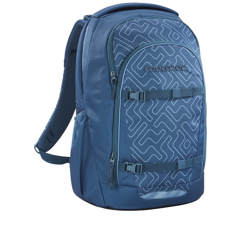 Rucksack Every 30 Liter Blue Maze, Farbe: blau/petrol, Marke: Coocazoo, EAN: 4047443533845, Abmessungen in cm: 33x44x22, Bild 2 von 8