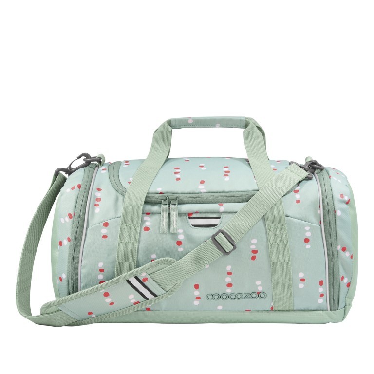 Sporttasche Dancing Dots, Farbe: grün/oliv, Marke: Coocazoo, EAN: 4047443529800, Abmessungen in cm: 42x21x20, Bild 1 von 2