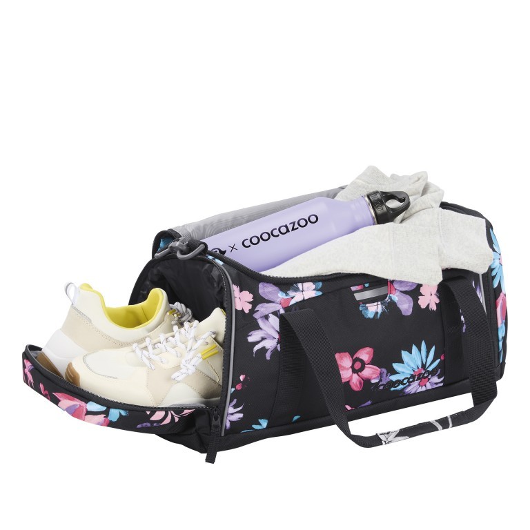 Sporttasche Floral Artnight, Farbe: bunt, Marke: Coocazoo, EAN: 4047443529763, Abmessungen in cm: 42x21x20, Bild 2 von 2