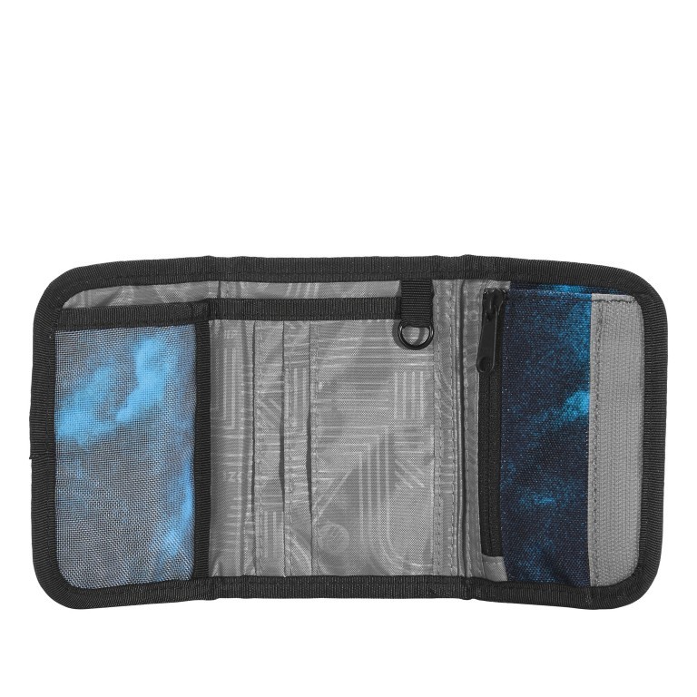 Geldbörse Mystic Clouds, Farbe: schwarz, Marke: Coocazoo, EAN: 4047443529909, Abmessungen in cm: 12x8x1.5, Bild 2 von 3