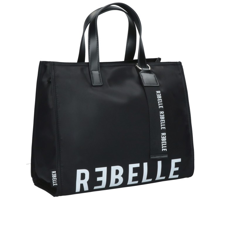 Handtasche Electra Black, Farbe: schwarz, Marke: Rebelle, EAN: 8058189279863, Abmessungen in cm: 33x29x16, Bild 2 von 9