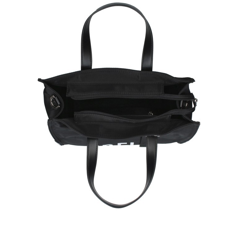 Handtasche Electra Black, Farbe: schwarz, Marke: Rebelle, EAN: 8058189279863, Abmessungen in cm: 33x29x16, Bild 9 von 9