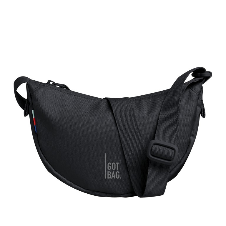 Umhängetasche Moon Bag Mini Black, Farbe: schwarz, Marke: Got Bag, EAN: 4262457051837, Abmessungen in cm: 21x13x5.5, Bild 1 von 7