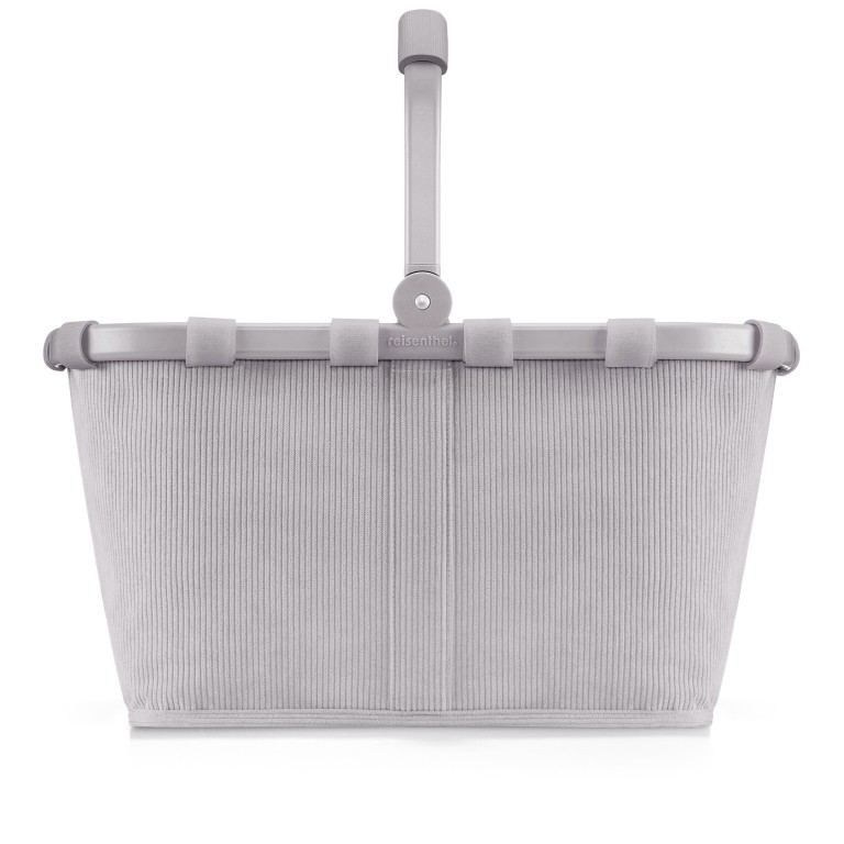 Einkaufskorb Carrybag Cord Grey, Farbe: grau, Marke: Reisenthel, EAN: 4012013743535, Abmessungen in cm: 48x29x28, Bild 2 von 6