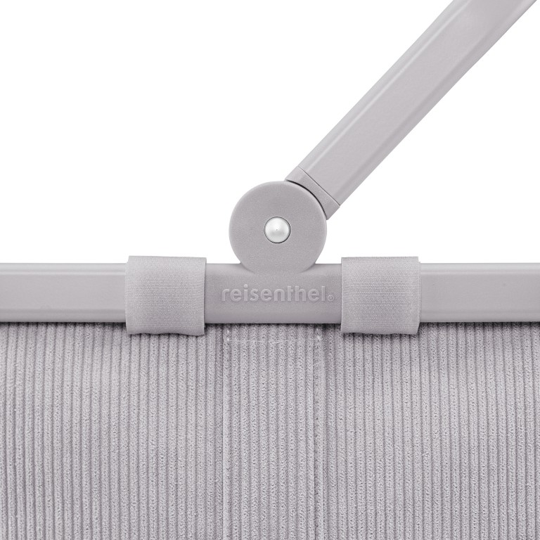Einkaufskorb Carrybag Cord Grey, Farbe: grau, Marke: Reisenthel, EAN: 4012013743535, Abmessungen in cm: 48x29x28, Bild 6 von 6