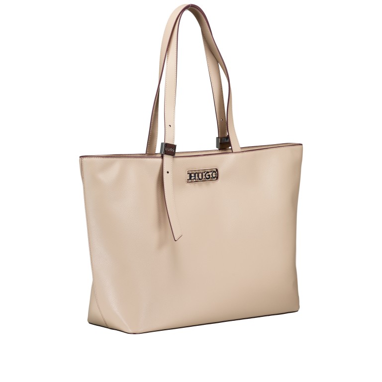Shopper Mel 2.0 Tote Bag Light Pastel Brown, Farbe: taupe/khaki, Marke: HUGO, EAN: 4063546717913, Abmessungen in cm: 37x29.5x13.5, Bild 2 von 5