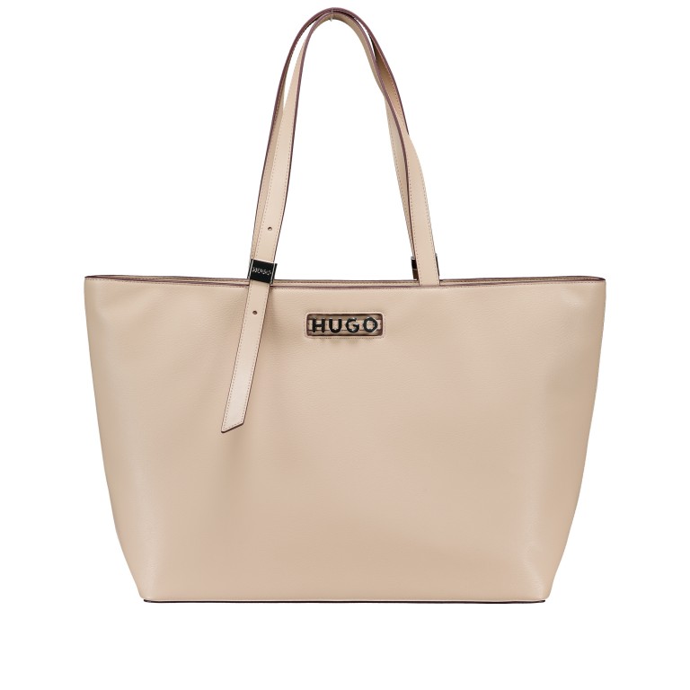 Shopper Mel 2.0 Tote Bag Light Pastel Brown, Farbe: taupe/khaki, Marke: HUGO, EAN: 4063546717913, Abmessungen in cm: 37x29.5x13.5, Bild 1 von 5