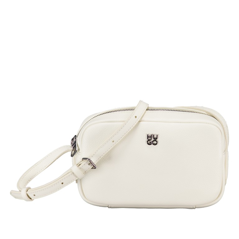 Umhängetasche Chris 2.0 Crossbody Open White, Farbe: weiß, Marke: HUGO, EAN: 4063546717944, Abmessungen in cm: 20x12.5x6, Bild 1 von 6