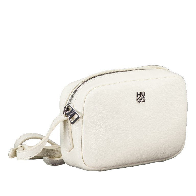 Umhängetasche Chris 2.0 Crossbody Open White, Farbe: weiß, Marke: HUGO, EAN: 4063546717944, Abmessungen in cm: 20x12.5x6, Bild 2 von 6
