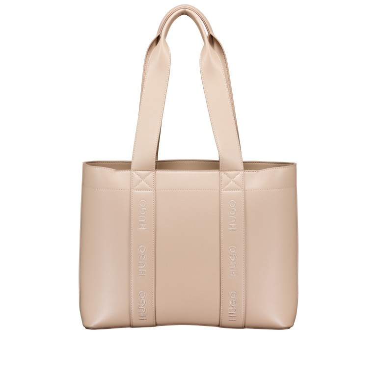 Shopper Becky UP Tote Bag Light Pastel Brown, Farbe: taupe/khaki, Marke: HUGO, EAN: 4063546718415, Abmessungen in cm: 36.5x27x15.5, Bild 3 von 5
