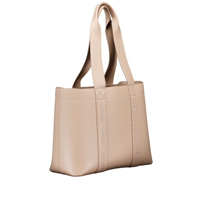 Shopper Becky UP Tote Bag Light Pastel Brown, Farbe: taupe/khaki, Marke: HUGO, EAN: 4063546718415, Abmessungen in cm: 36.5x27x15.5, Bild 2 von 5