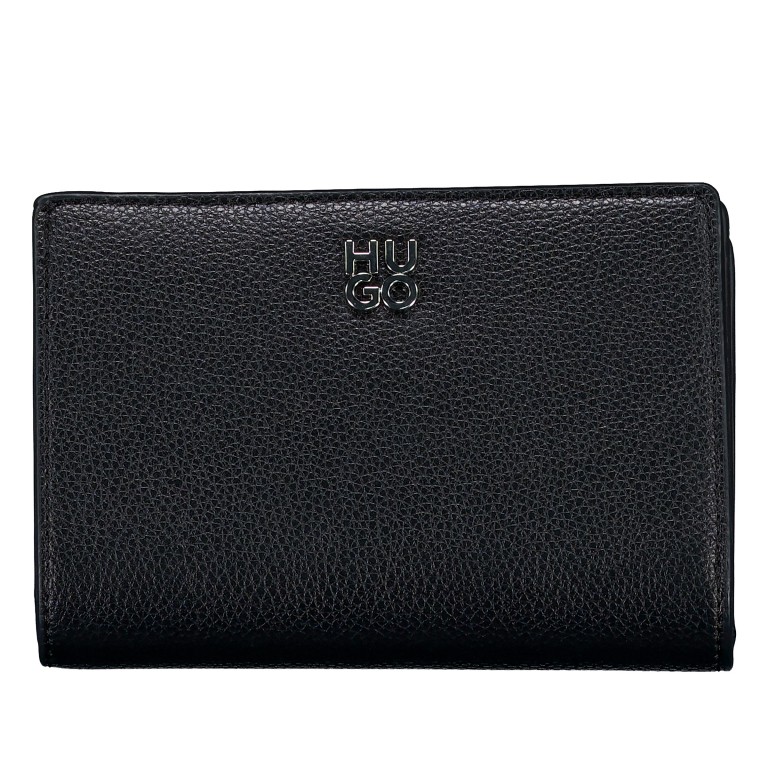 Geldbörse Chris 2.0 Multi Wallet Black, Farbe: schwarz, Marke: HUGO, EAN: 4063546717845, Abmessungen in cm: 14x10x3, Bild 1 von 4