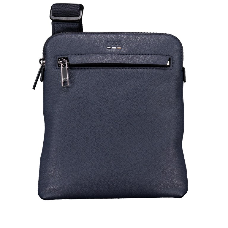 Umhängetasche Ray Zip Envelope Navy, Farbe: blau/petrol, Marke: BOSS, EAN: 4063546793863, Abmessungen in cm: 21x24x3.5, Bild 1 von 6