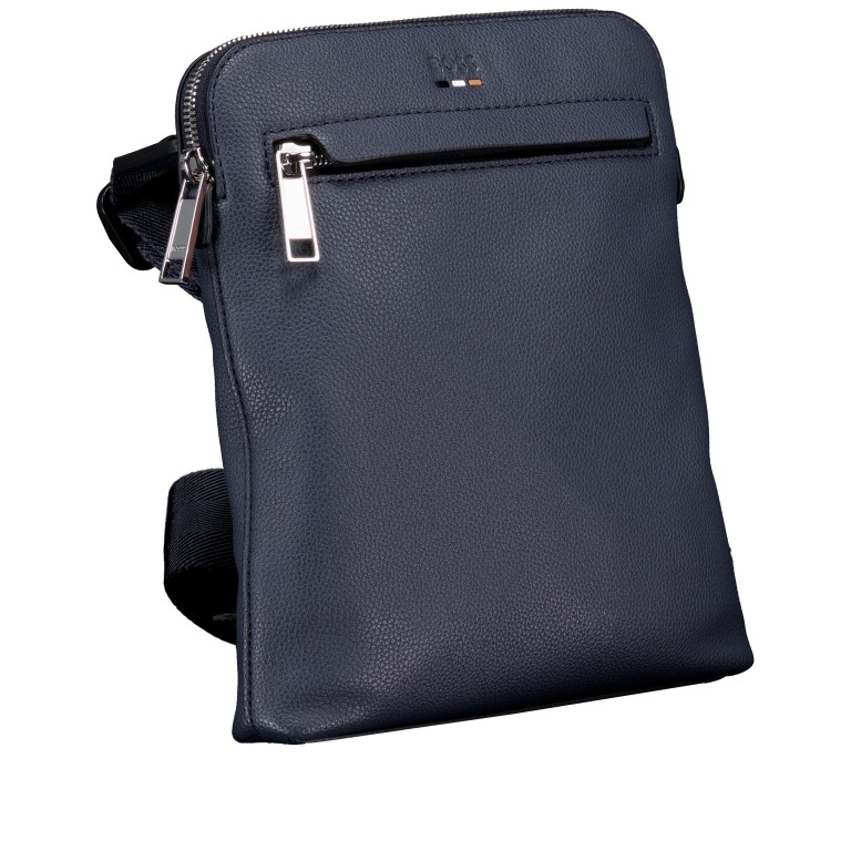 Umhängetasche Ray Zip Envelope Navy, Farbe: blau/petrol, Marke: BOSS, EAN: 4063546793863, Abmessungen in cm: 21x24x3.5, Bild 2 von 6