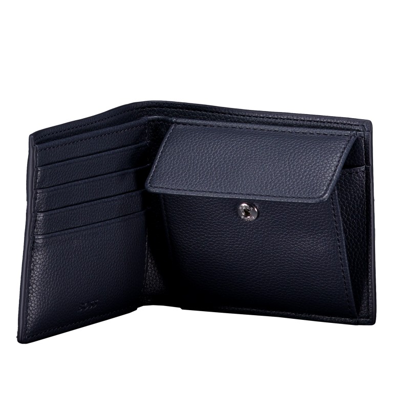 Geldbörse Ray 4CC-Coin Navy, Farbe: blau/petrol, Marke: BOSS, EAN: 4063546793122, Abmessungen in cm: 11x9.5x2.5, Bild 4 von 4