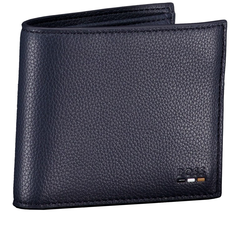 Geldbörse Ray 4CC-Coin Navy, Farbe: blau/petrol, Marke: BOSS, EAN: 4063546793122, Abmessungen in cm: 11x9.5x2.5, Bild 2 von 4