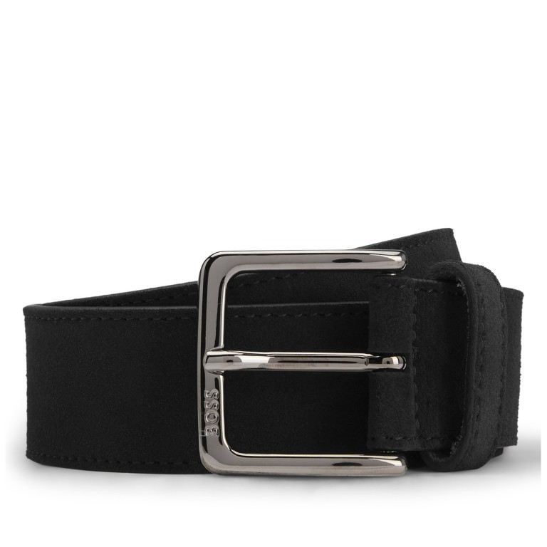 Gürtel Ronnie-Sd-St Bundweite 95 CM Black, Farbe: schwarz, Marke: BOSS, EAN: 4063546941271, Bild 1 von 2