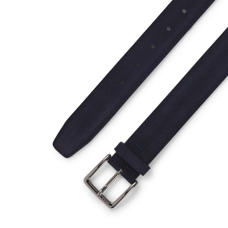 Gürtel Ronnie-Sd-St Bundweite 100 CM Dark Blue, Farbe: blau/petrol, Marke: BOSS, EAN: 4063545693089, Bild 2 von 2