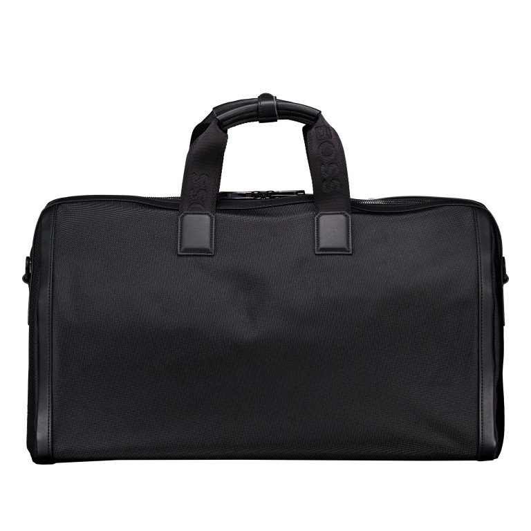 Reisetasche Ray Holdall_N Black, Farbe: schwarz, Marke: BOSS, EAN: 4063545716405, Abmessungen in cm: 50x28x24, Bild 3 von 5