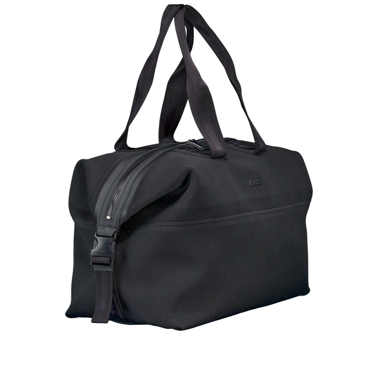 Reisetasche Catch EVO K_Holdall Black, Farbe: schwarz, Marke: BOSS, EAN: 4063546793795, Abmessungen in cm: 46x39.5x25, Bild 3 von 6