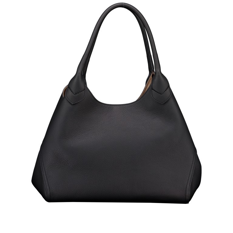 Shopper Lenah Tote Bag variabel in der Form Black, Farbe: schwarz, Marke: Boss, EAN: 4063546747682, Abmessungen in cm: 33x27x19, Bild 4 von 6
