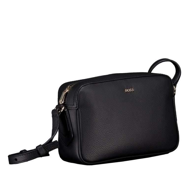 Umhängetasche Lenah Crossbody Black, Farbe: schwarz, Marke: BOSS, EAN: 4063546747705, Abmessungen in cm: 22x15x7, Bild 2 von 6
