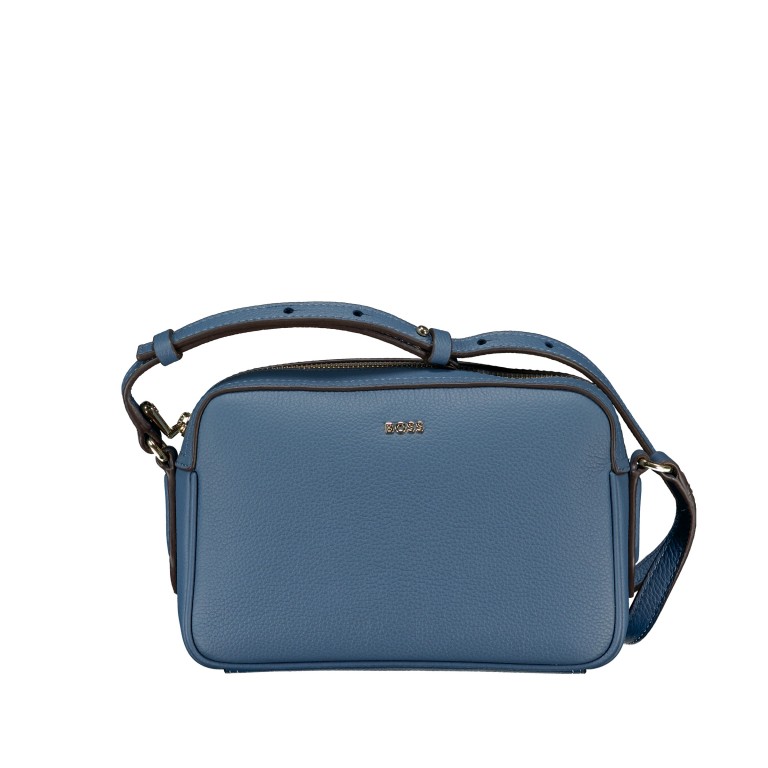Umhängetasche Lenah Crossbody Open Blue, Farbe: blau/petrol, Marke: BOSS, EAN: 4063546747729, Abmessungen in cm: 22x15x7, Bild 1 von 6