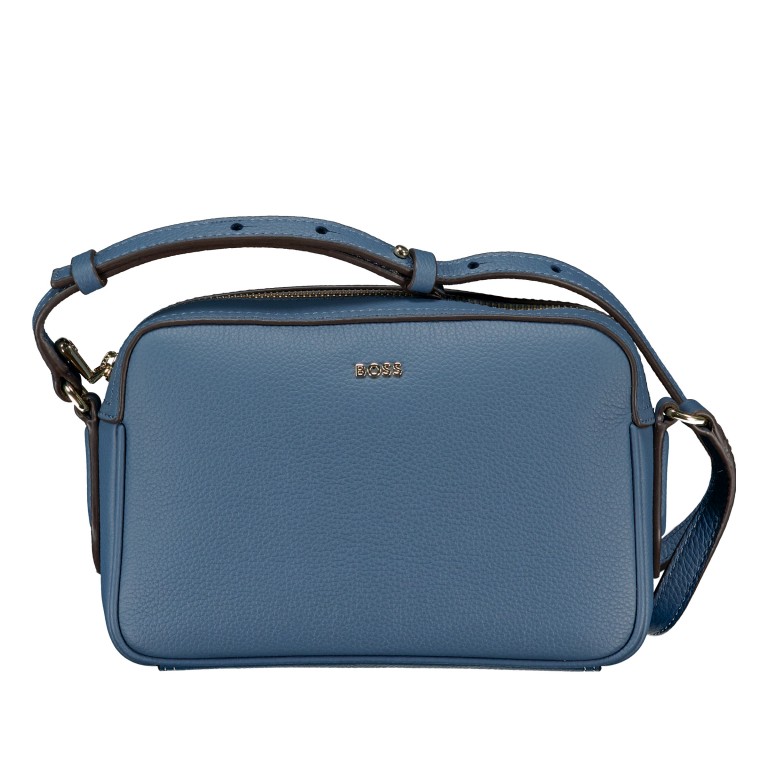 Umhängetasche Lenah Crossbody Open Blue, Farbe: blau/petrol, Marke: BOSS, EAN: 4063546747729, Abmessungen in cm: 22x15x7, Bild 1 von 6