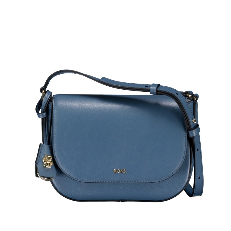 Umhängetasche Numah Saddlebag Open Blue, Farbe: blau/petrol, Marke: BOSS, EAN: 4063546747842, Abmessungen in cm: 23x16x8, Bild 1 von 6