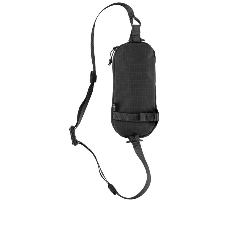 Flaschentasche Abisko Bottle Pocket Black, Farbe: schwarz, Marke: Fjällräven, EAN: 7323451088339, Abmessungen in cm: 9.5x21x3, Bild 2 von 2
