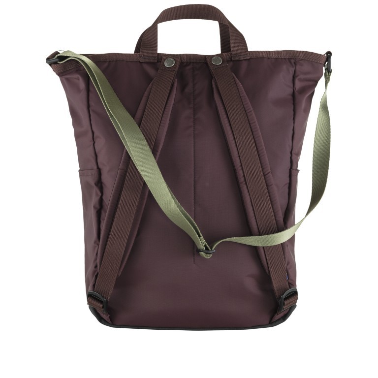 Tasche High Coast mit Laptopfach 15 Zoll Blackberry, Farbe: rot/weinrot, Marke: Fjällräven, EAN: 7323451088858, Abmessungen in cm: 31x40x14, Bild 3 von 8