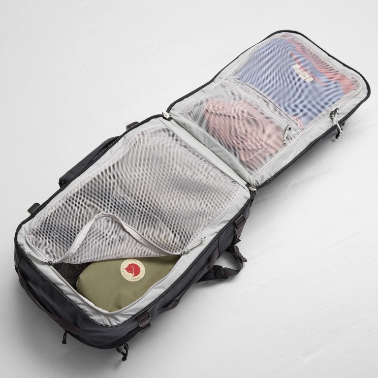 Reisetasche / Rucksack Färden Carry-On Pack Coal Black, Farbe: anthrazit, Marke: Fjällräven, EAN: 7323451088421, Abmessungen in cm: 35x55x23, Bild 11 von 14