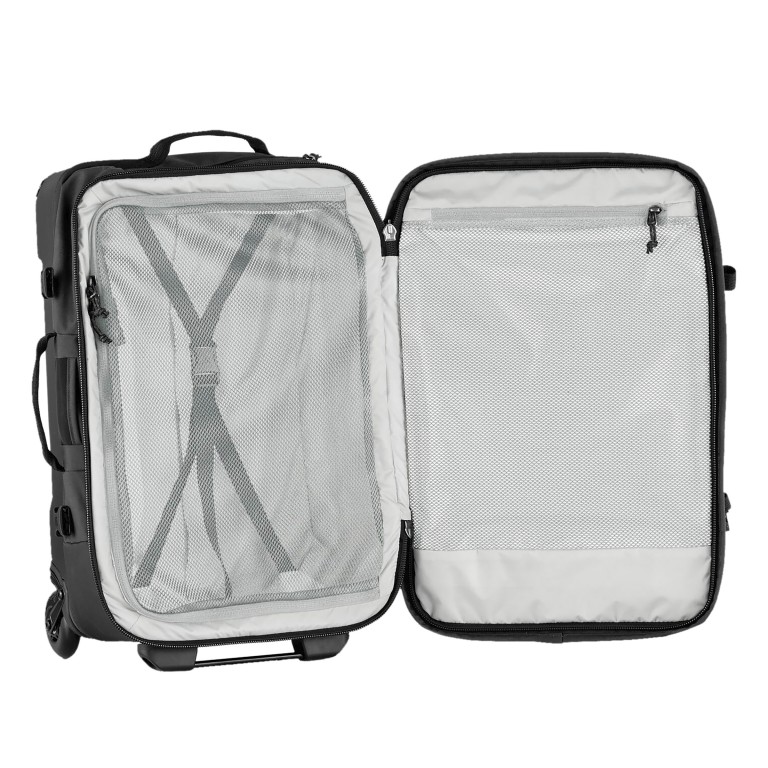 Reisetasche Färden Roller 35 mit Rollen Coal Black, Farbe: anthrazit, Marke: Fjällräven, EAN: 7323451061738, Abmessungen in cm: 36x55x23, Bild 4 von 8