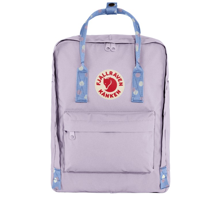 Rucksack Kånken Pastel Lavender Confetti, Farbe: flieder/lila, Marke: Fjällräven, EAN: 7323451068409, Abmessungen in cm: 27x38x13, Bild 1 von 15