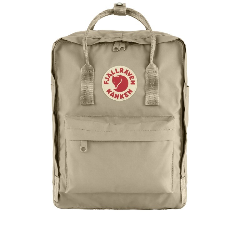 Rucksack Kånken Fossil, Farbe: taupe/khaki, Marke: Fjällräven, EAN: 7323451091452, Abmessungen in cm: 27x38x13, Bild 1 von 15