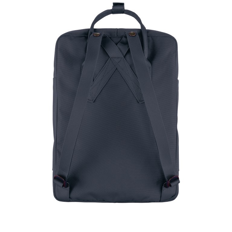 Rucksack Kånken Re-Kånken Navy, Farbe: blau/petrol, Marke: Fjällräven, EAN: 7323450939915, Abmessungen in cm: 27x38x13, Bild 3 von 5