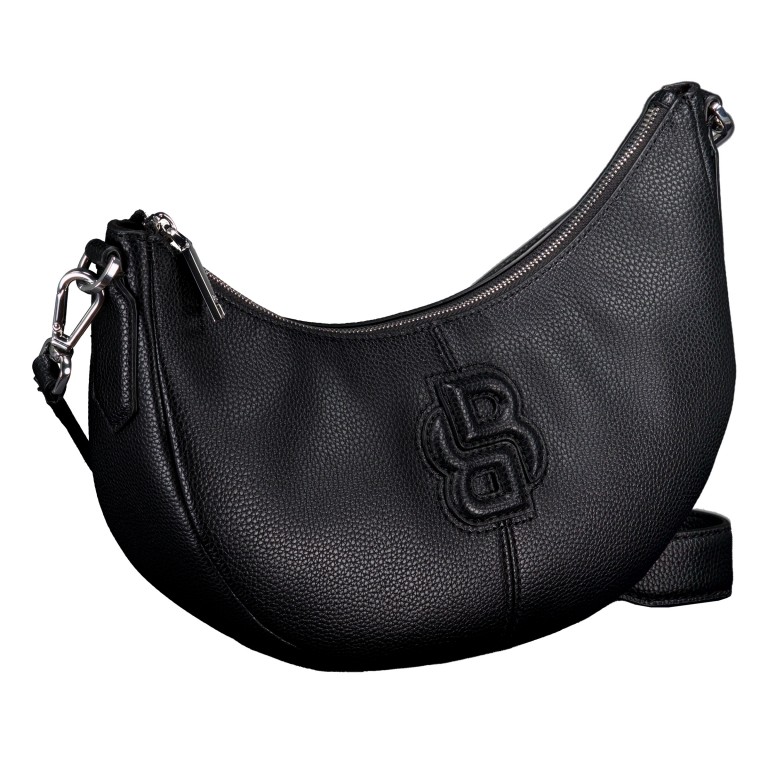 Beuteltasche Anett Halfmoon Black, Farbe: schwarz, Marke: BOSS, EAN: 4063546747934, Abmessungen in cm: 30x20x9, Bild 2 von 6