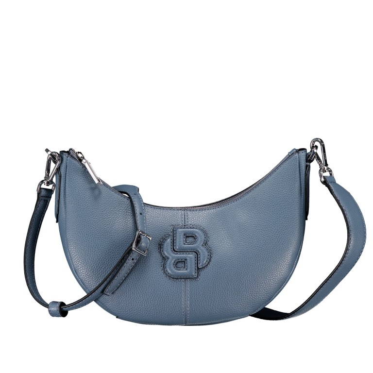 Beuteltasche Anett Halfmoon Open Blue, Farbe: blau/petrol, Marke: BOSS, EAN: 4063546747965, Abmessungen in cm: 30x20x9, Bild 1 von 6