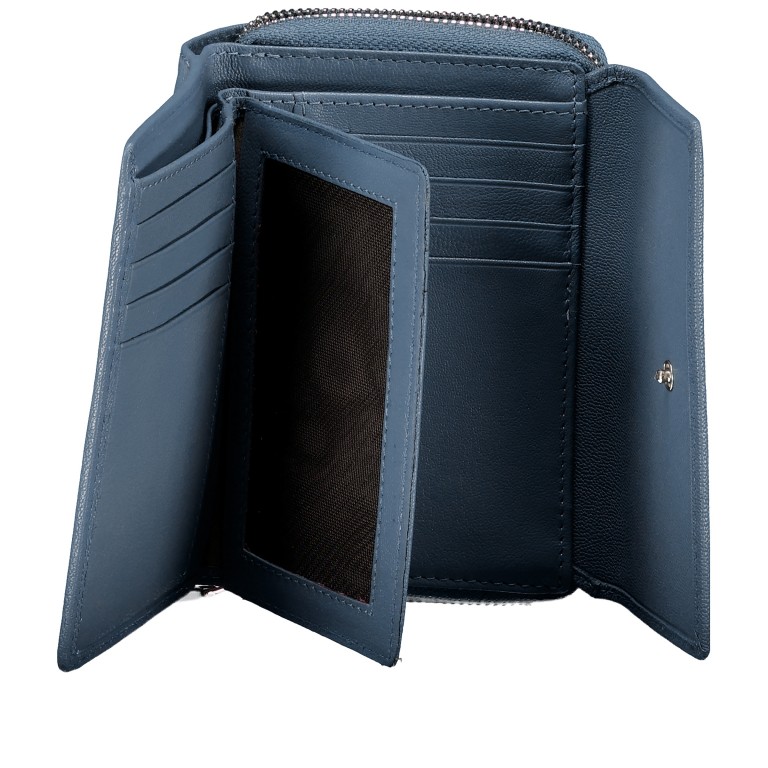 Geldbörse Lantea Martha MH15FZ Mid Blue, Farbe: blau/petrol, Marke: Joop!, EAN: 4048835247746, Abmessungen in cm: 13.5x9.5x4, Bild 4 von 5