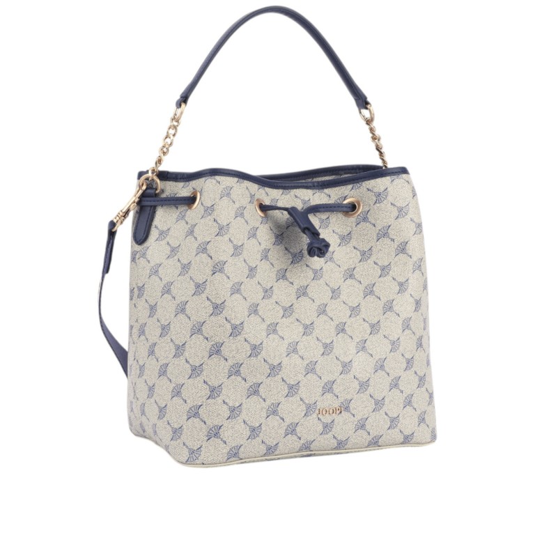 Beuteltasche Mazzolino Diletta Franziska MV Blue, Farbe: blau/petrol, Marke: Joop!, EAN: 4048835251729, Abmessungen in cm: 25.5x26x17, Bild 2 von 7