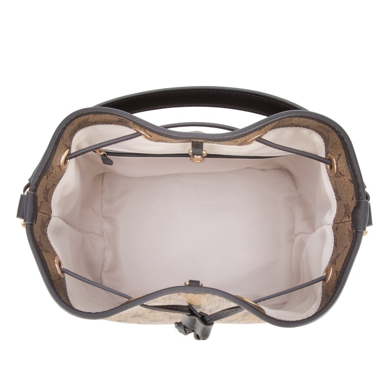 Beuteltasche Mazzolino Franziska Toffee, Farbe: braun, Marke: Joop!, EAN: 4048835252030, Abmessungen in cm: 25x26x17, Bild 5 von 6