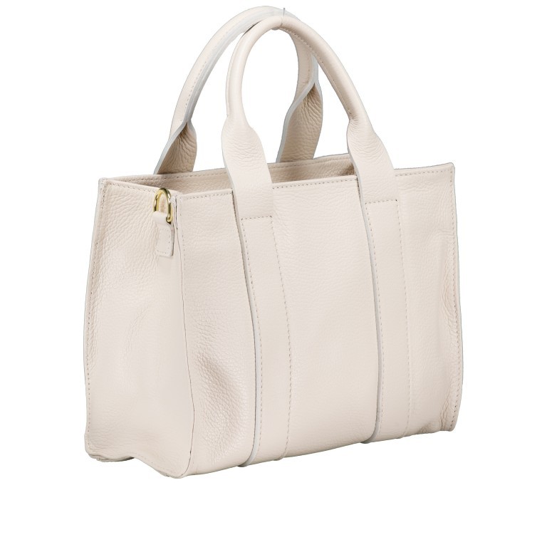 Handtasche Dollaro Book Tote Beige, Farbe: beige, Marke: Hausfelder Manufaktur, EAN: 4065646025370, Abmessungen in cm: 26x19x11, Bild 2 von 7