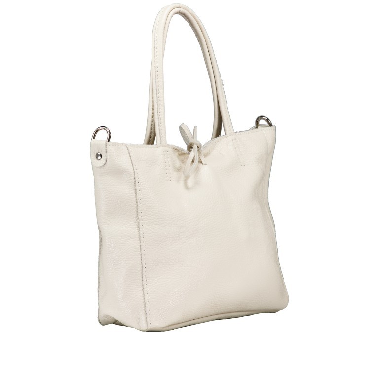 Handtasche Dollaro Beige, Farbe: beige, Marke: Hausfelder Manufaktur, EAN: 4065646025417, Abmessungen in cm: 23.5x23x8, Bild 2 von 7