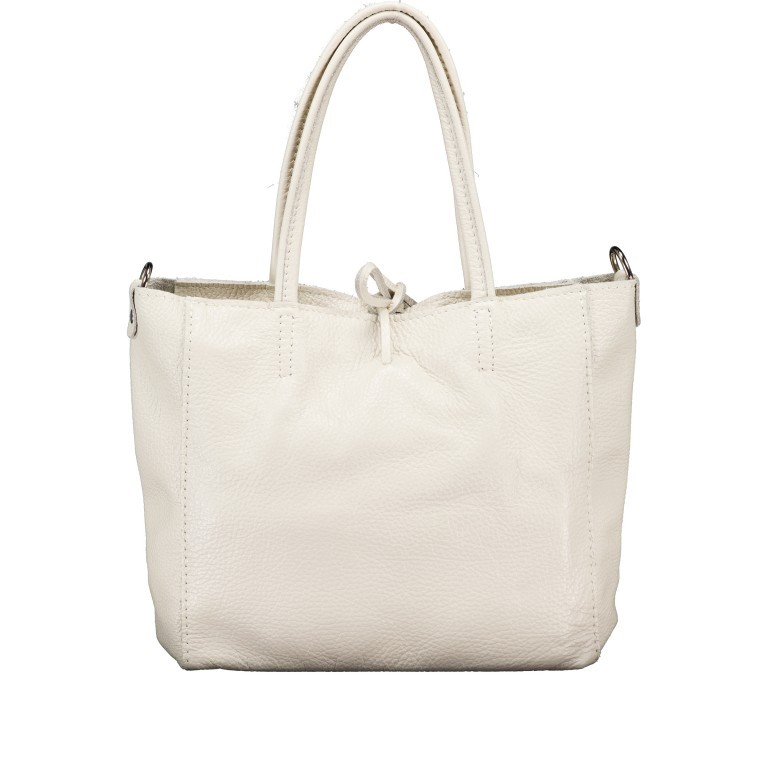 Handtasche Dollaro Beige, Farbe: beige, Marke: Hausfelder Manufaktur, EAN: 4065646025417, Abmessungen in cm: 23.5x23x8, Bild 3 von 7